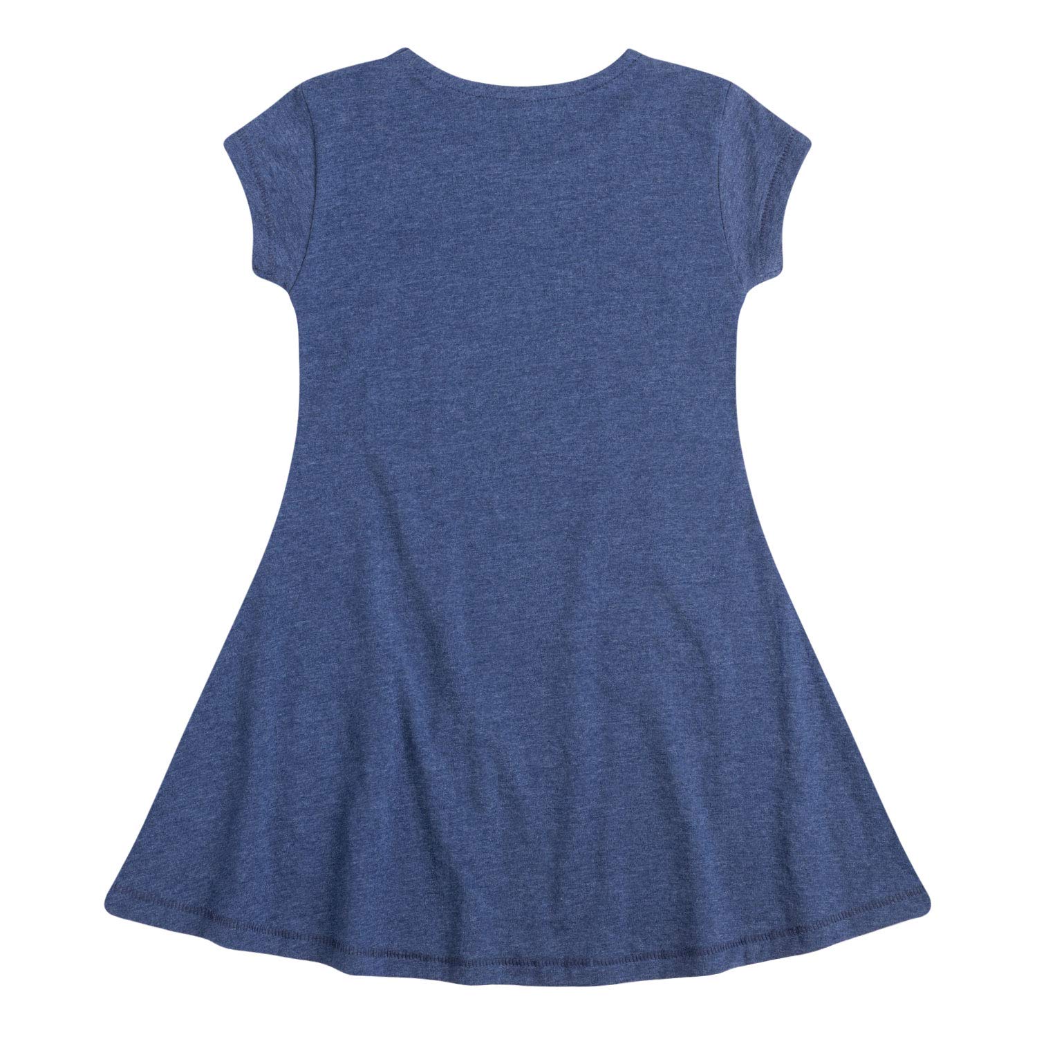 HYBRID APPAREL - Santiago of The Sea - Toddler & Youth Girls Fit and Flare Dress - Cute Cartoon Character Outfit for Playdates, Birthday Parties & Dress Up
