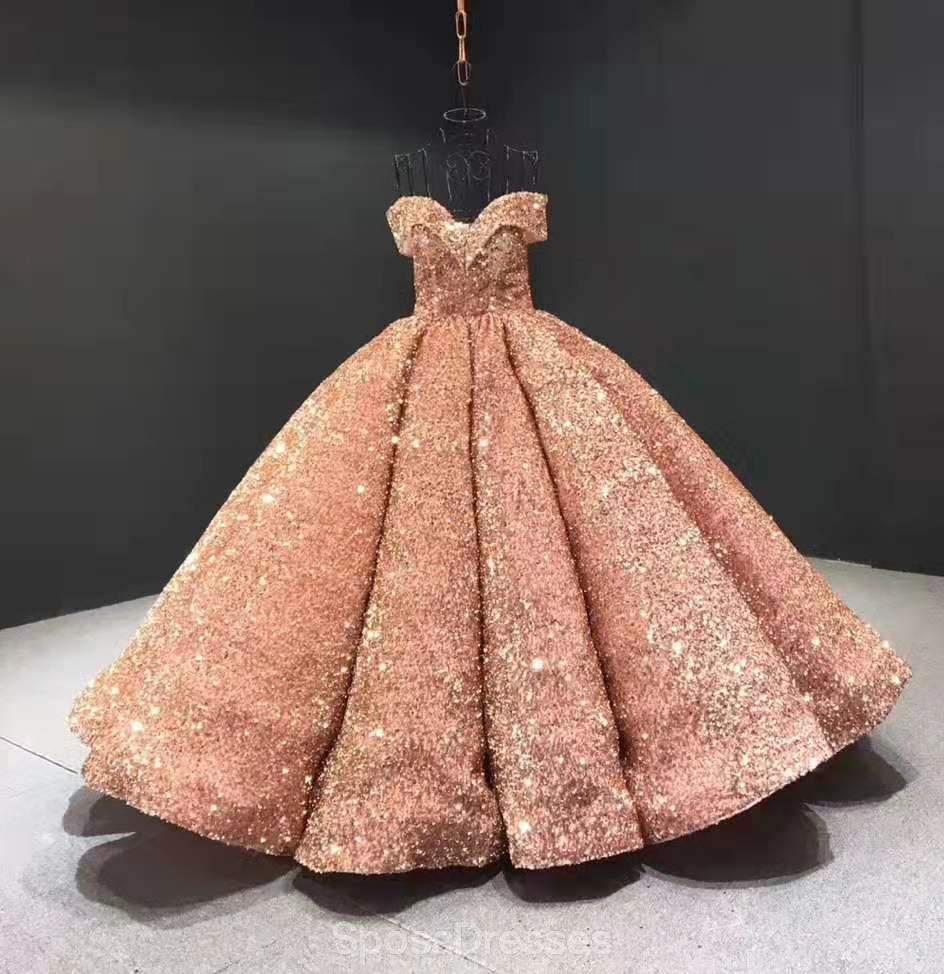 Elegant Dark Red Jewel Neckline Off Shoulder Ball Gown Long Evening Prom Dress for Women - Formal Party, Homecoming, Wedding Guest, Special Occasions
