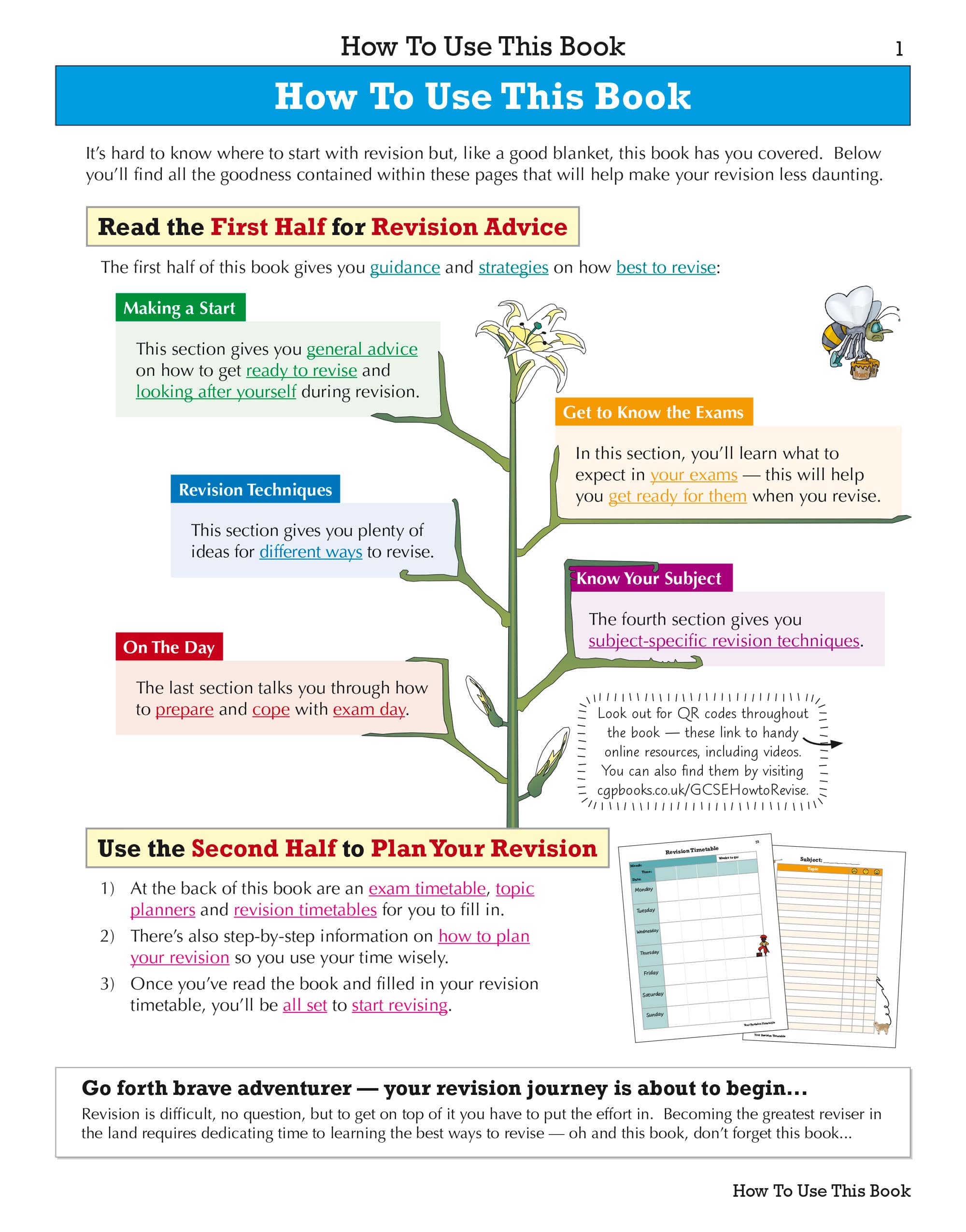 CGP GCSE 9-1 Revision Guide: Study Skills & Planner for 2025 and 2026 Exams | Expert Tips, Video Tutorials & Effective Study Strategies – Perfect for High School Students Preparing for GCSE Tests