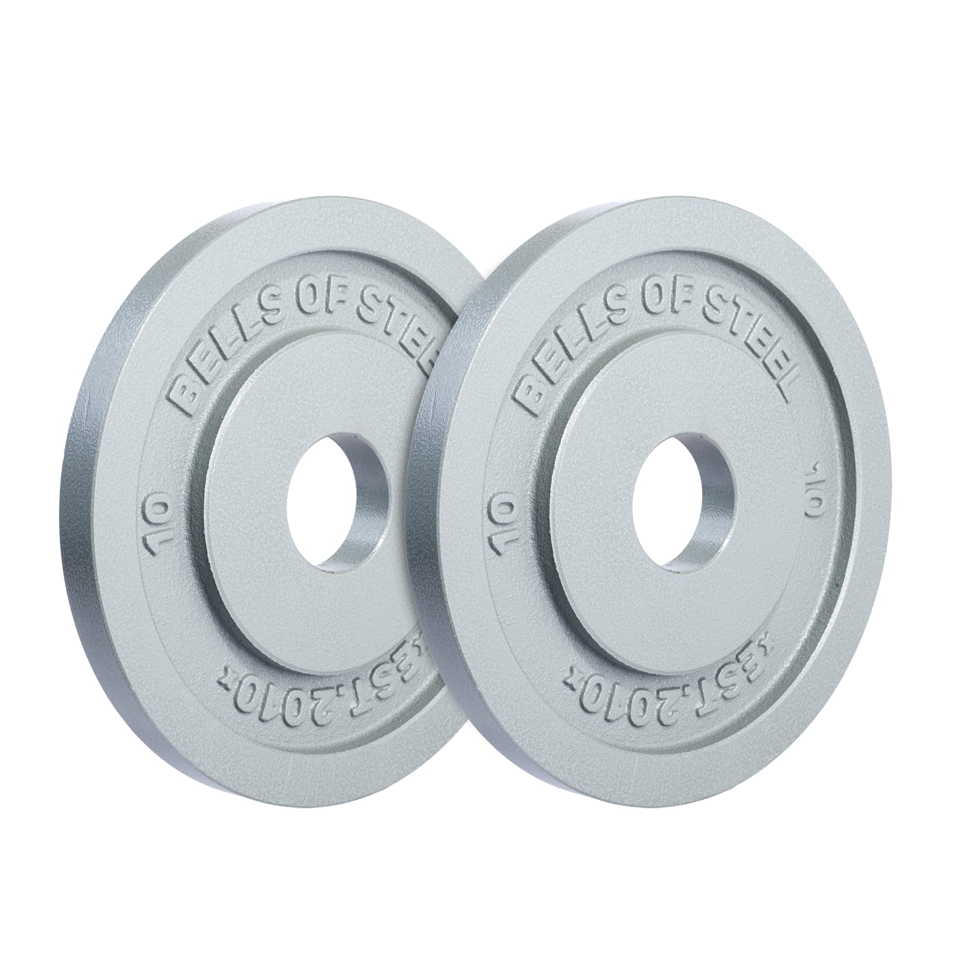 Bells of Steel Cast Iron Machined Weight Plates - Premium Commercial & Home Gym Weight Set for Deadlifts, Squats, Bench Press - Durable Free Weights for Strength Training & CrossFit Workouts