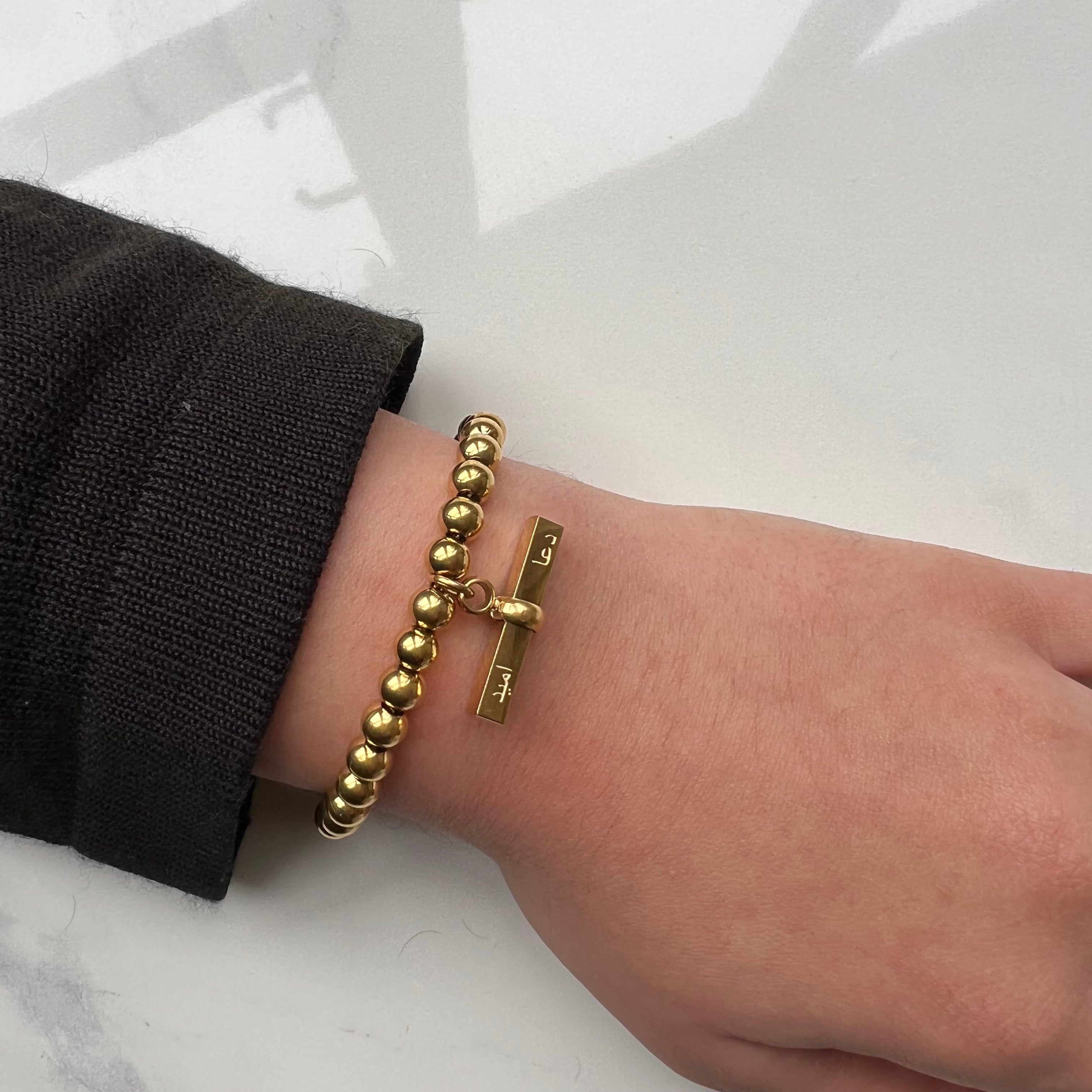 Meva Bracelet for Women - Elegant Adjustable Beaded Bracelet for Daily Wear & Gift Giving | Perfect for Casual, Office & Special Occasions