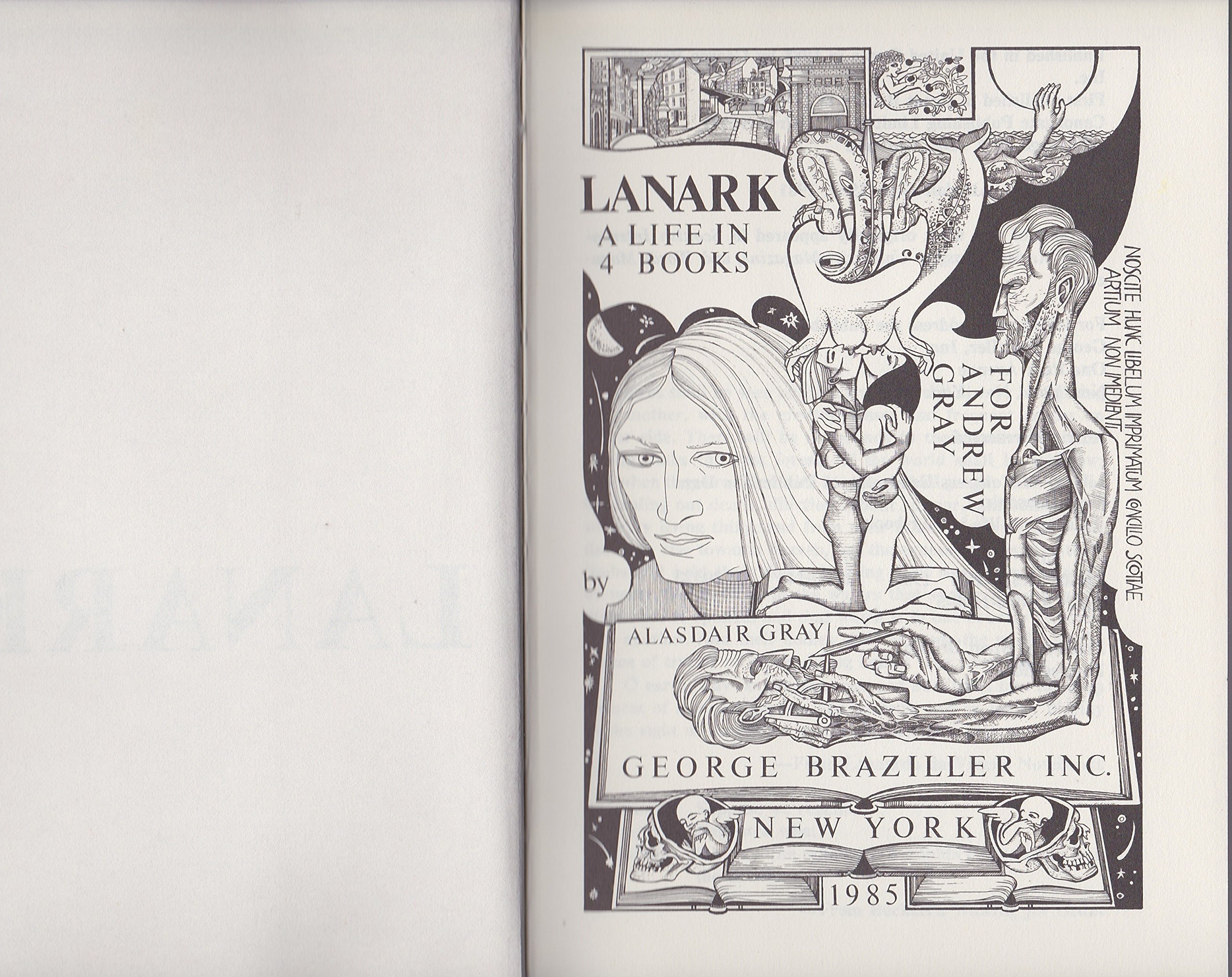 Lanark: A Life in Four Books - Classic Scottish Novel for Literature Lovers & Book Collectors - Perfect for Reading, Book Club Discussions & Gifts