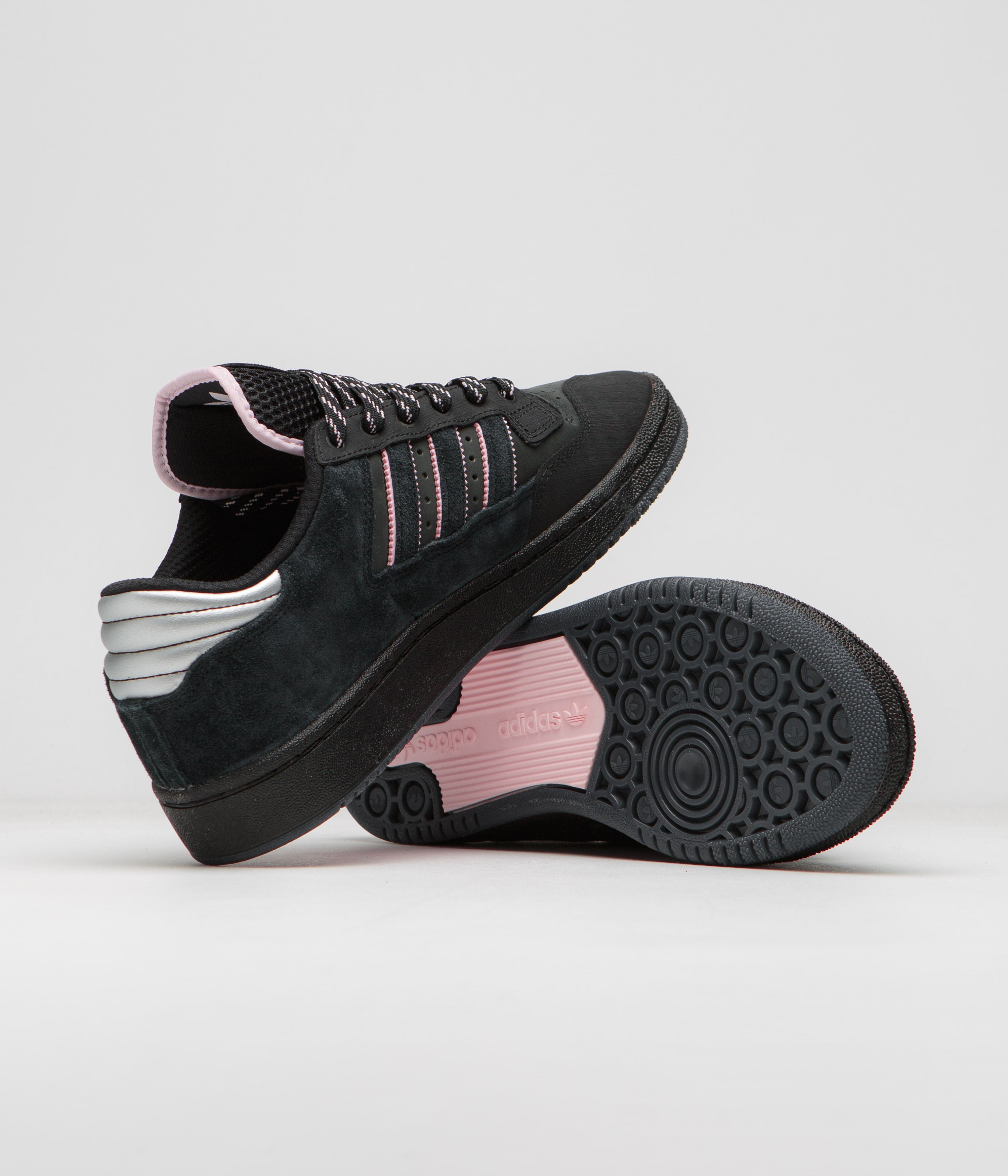 Adidas x Lil Dre Centennial 85 Low ADV Sneakers - Core Black / Clear Pink / Core Black - Stylish Streetwear Shoes for Men & Women | Perfect for Casual Wear, Gym, and Urban Fashion