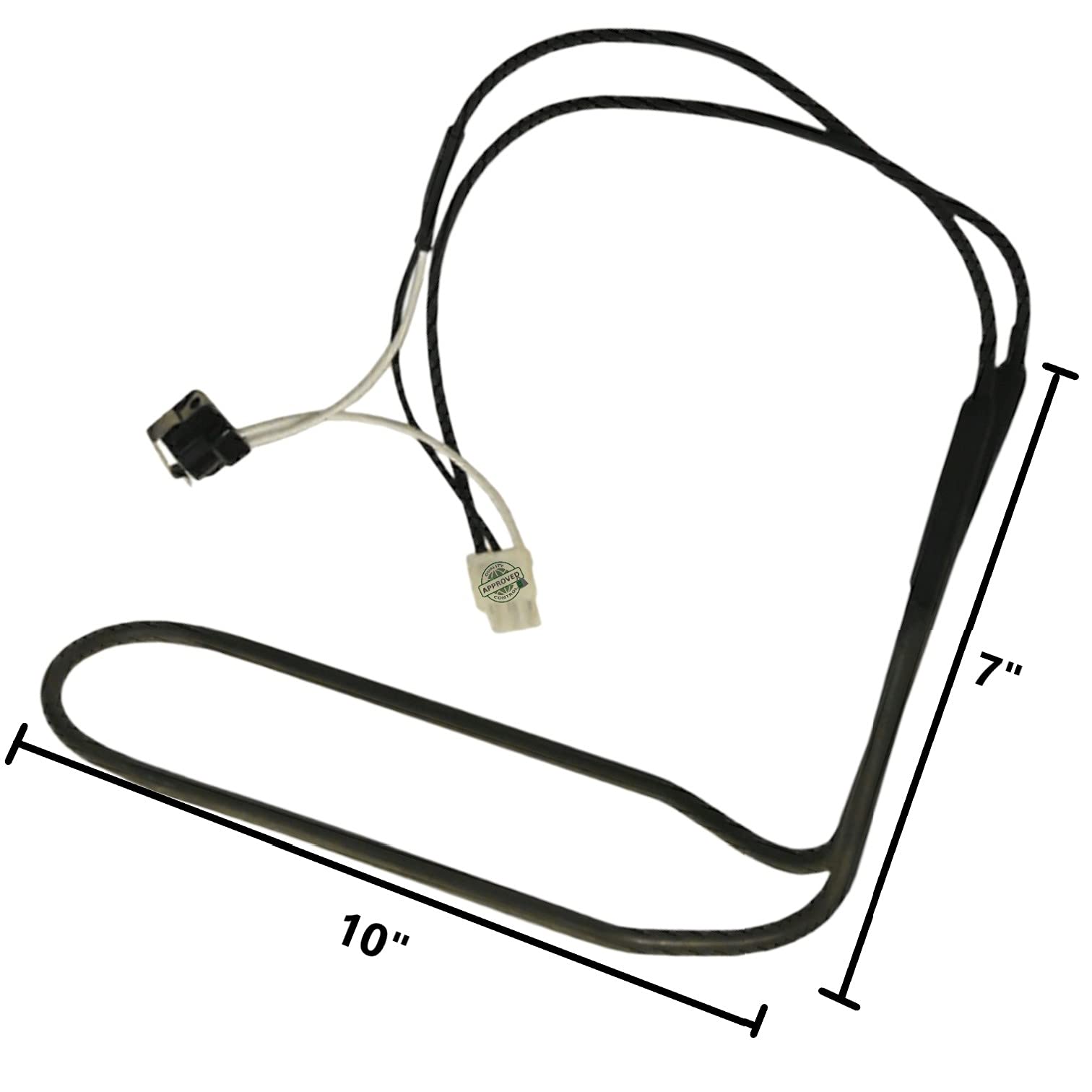 GLOB PRO SOLUTIONS Refrigerator Defrost Heater & Thermostat Replacement for Jenn-Air 61006199 - Compatible with Jenn-Air Refrigerators - Perfect for DIY Repair and Maintenance