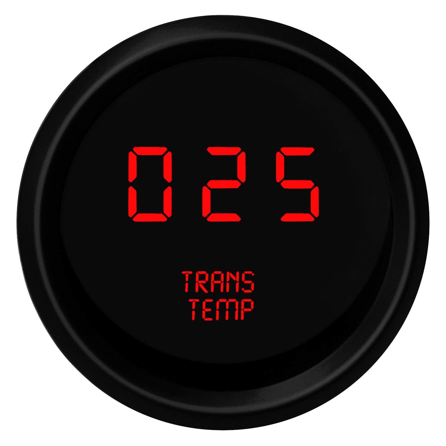 Intellitronix Red LED Digital Transmission Temperature Gauge - Accurate Real-Time Monitoring for Cars, Trucks & RVs - Perfect for Off-Roading & Performance Tuning