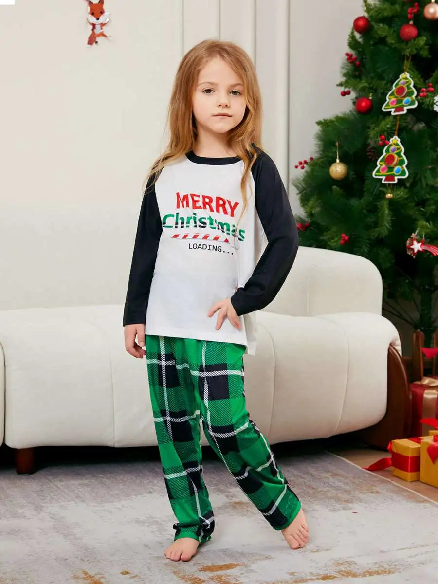 Printed Christmas Matching Family Pajamas Set - Cozy Holiday Pjs for Family Photos & Festive Sleepwear (Style #24531) | Perfect for Christmas Morning, Family Gatherings & Holiday Card Pictures
