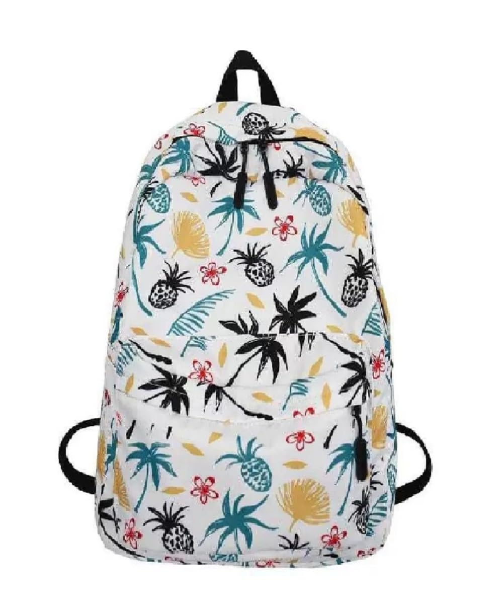 Water Resistant School Backpack for Men & Women - Medium Size with Bottle Pocket & Front Organizer - Perfect for College, Work & Travel
