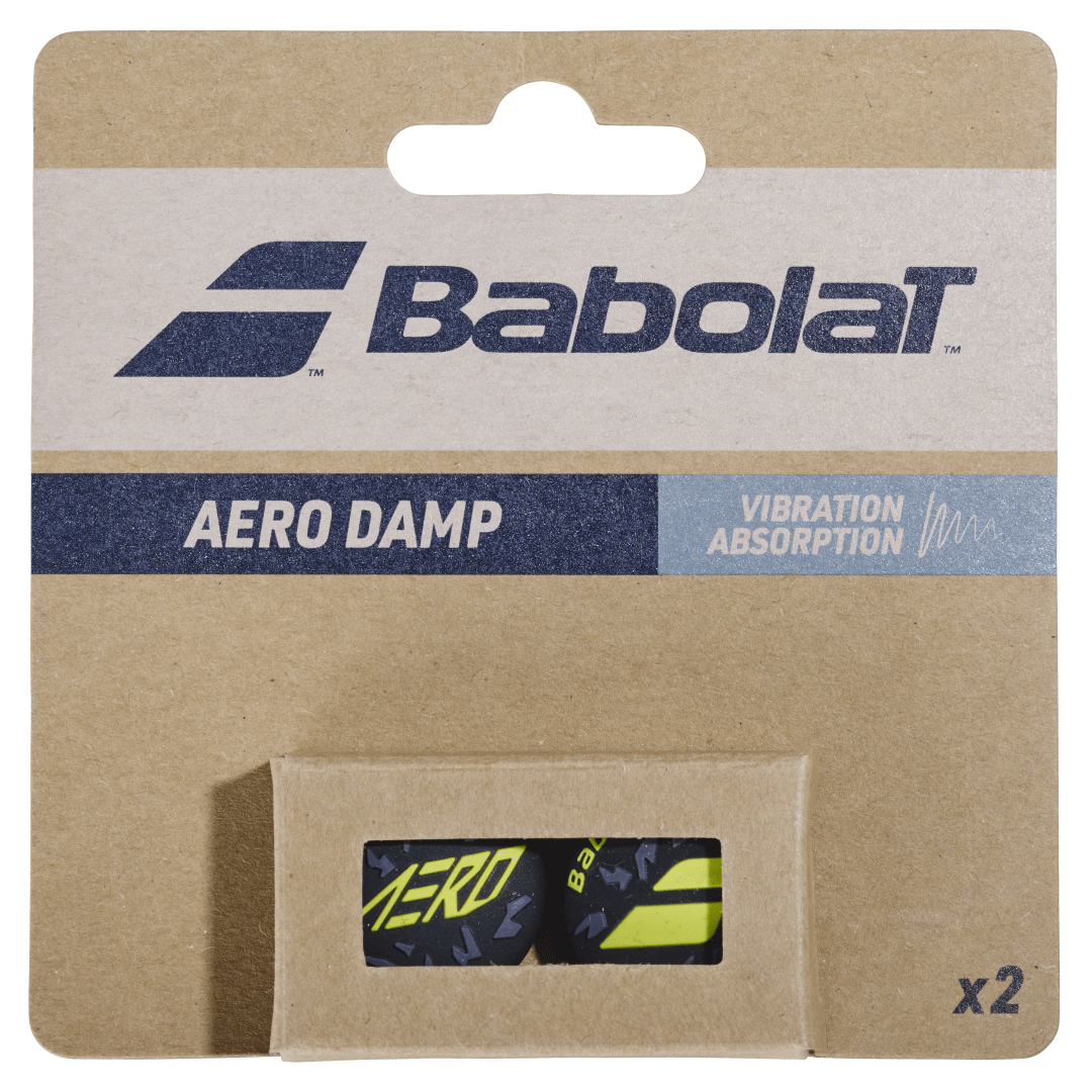 Babolat Aero Damp x2 - Premium Tennis Vibration Dampener for Better Control & Comfort | Perfect for Tennis Rackets to Reduce Shock & Improve Performance