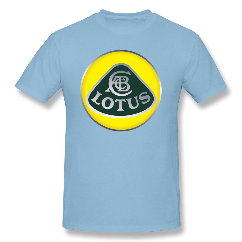 Men's Lotus Car Logo Graphic T-Shirt - Black Cotton Tee for Casual Wear & Car Enthusiasts
