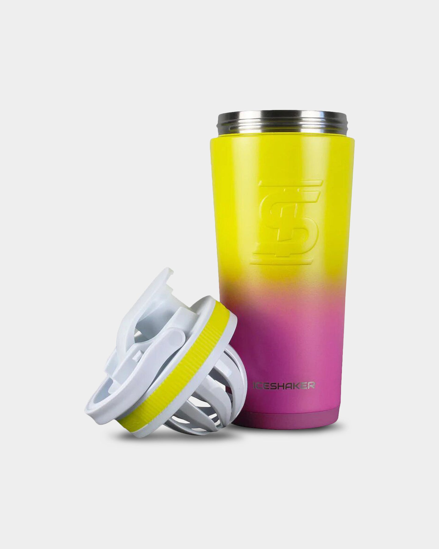 26oz Ice Shaker Protein Shaker Bottle - Leak Proof Workout Water Bottle for Gym, Fitness & Sports | BPA Free Stainless Steel Insulated Shaker Cup for Protein Drinks & Smoothies
