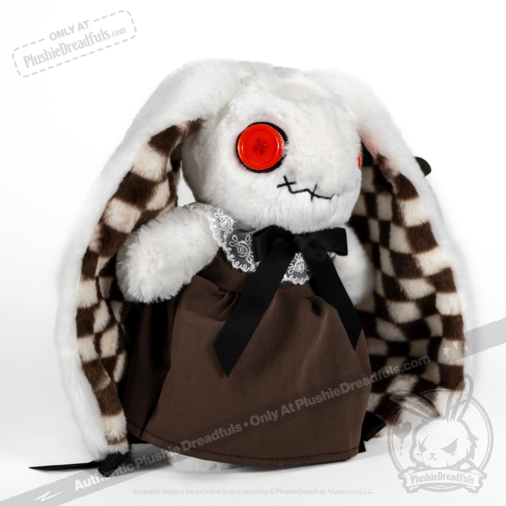 Plushie Dreadfuls Trichotillomania Rabbit - Soft Stuffed Animal Toy for Anxiety Relief & Mental Health Support | Perfect for Therapy, Comfort, and Emotional Healing