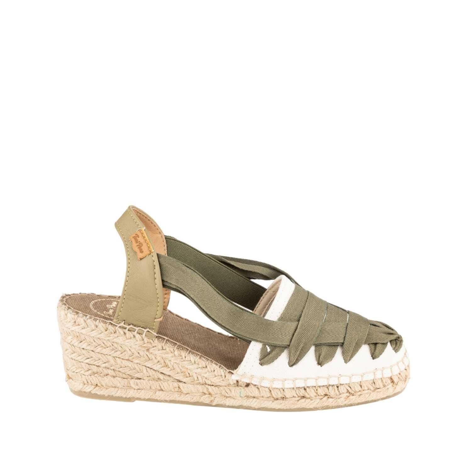 Women's Multicolor Cotton Blend Wedge Espadrilles - Comfortable Summer Casual Shoes for Beach, Vacation & Outdoor Activities | Tracy CU
