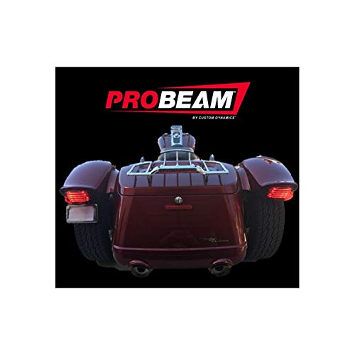 RICKRAK ProBEAM® Complete LED Taillight Kit for 2015-2020 Harley-Davidson Freewheeler - Smoke Lens - Enhanced Visibility & Safety for Night Riding