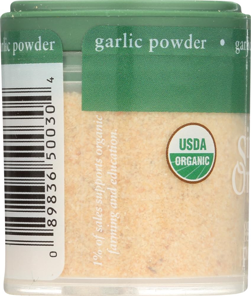 Simply Organic Mini Garlic Powder - USDA Certified Organic, 18 Pack (0.7oz Each) | Bulk Spices for Cooking, Baking & Meal Prep | Perfect for Seasoning, Sauces & Homemade Spice Blends