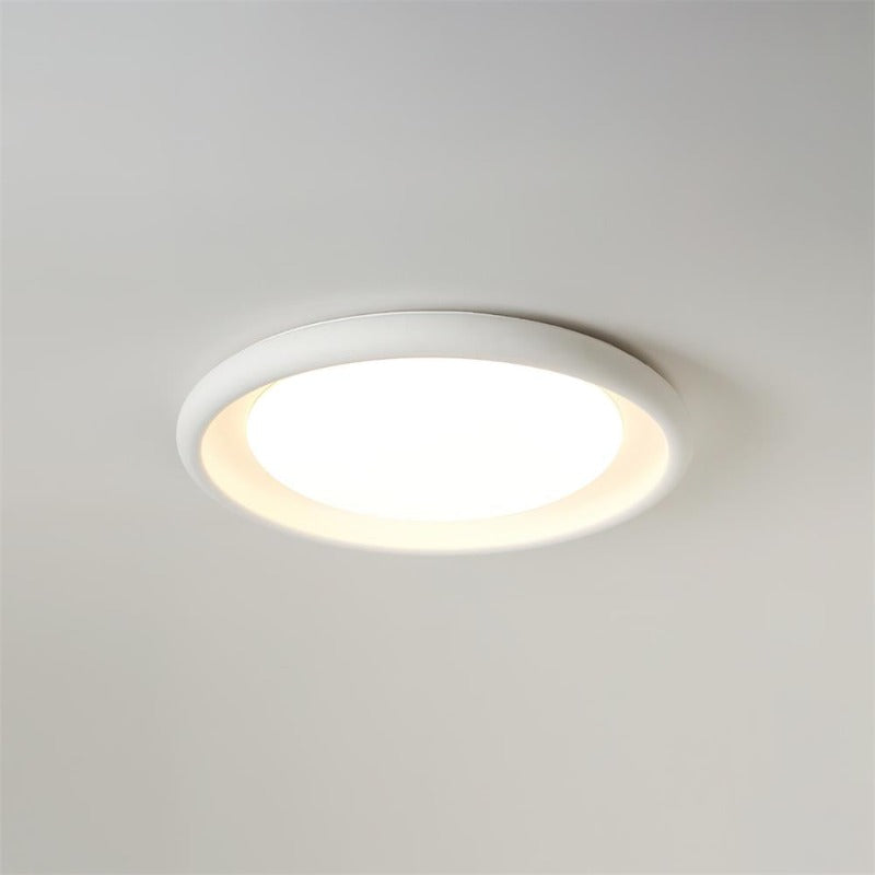 Modern Nuria Ceiling Light Fixture - Energy Efficient LED Flush Mount Lighting for Bedroom, Living Room & Kitchen - Dimmable Bright White Light with Remote Control - Perfect for Home, Office & Commercial Spaces
