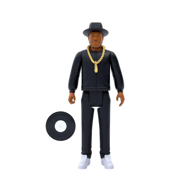 Run DMC ReAction Figure - Jam Master Jay All Black Version | Collectible Hip Hop Action Figure for Fans & Music Enthusiasts | Perfect for Display, Gifts & Pop Culture Collections