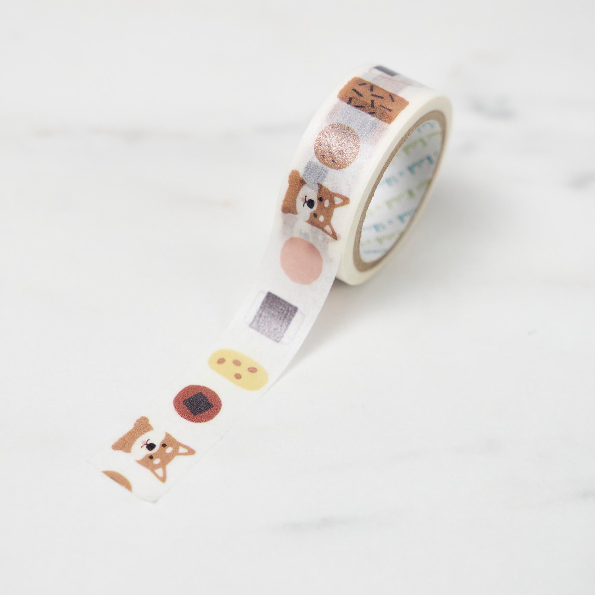 Shinzi Katoh Seal Do Masking Tape - Decorative Washi Tape for Scrapbooking, Journaling, DIY Crafts & Home Decor - Every Day is a Good Day Design