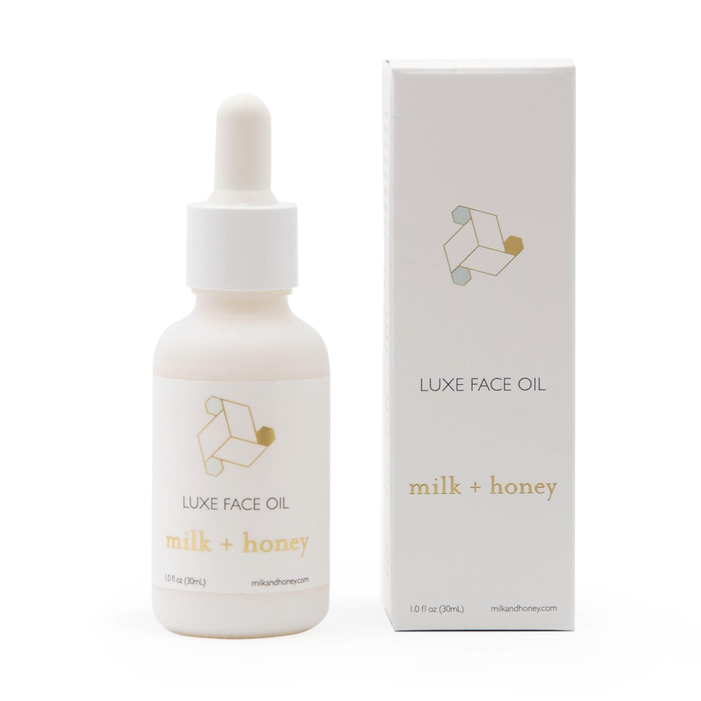Luxe Hydrating Face Oil with Vitamin E, Prickly Pear, Evening Primrose Rose & Goji Seed - 1.0 oz | Nourishing Skincare for Dry & Sensitive Skin | Perfect for Night Routine & Anti-Aging Care