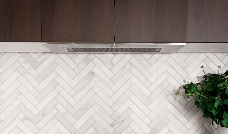 InAlto 52cm Undermount Range Hood IUM52 - Stainless Steel Kitchen Ventilation System for Home Cooking, Smoke & Odor Removal
