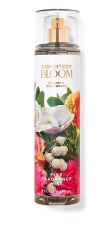 Bath and Body Works Brightest Bloom Fragrance Mist & Body Cream Set - 4 Fl Oz (Pack of 2) | Floral Scent for Women | Perfect for Daily Use, Gifts & Self-Care Moments