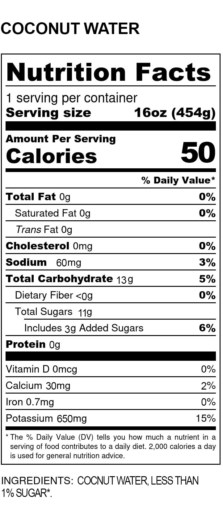 Organic Coconut Water by JRINK - 100% Pure Hydration, Natural Electrolytes, No Sugar Added | Freshly Dewatered-on-Demand | 24-Pack of 16 Fl Oz HDPE Plastic Bottles | Perfect for Post-Workout Recovery, Healthy Hydration & Natural Energy Boost