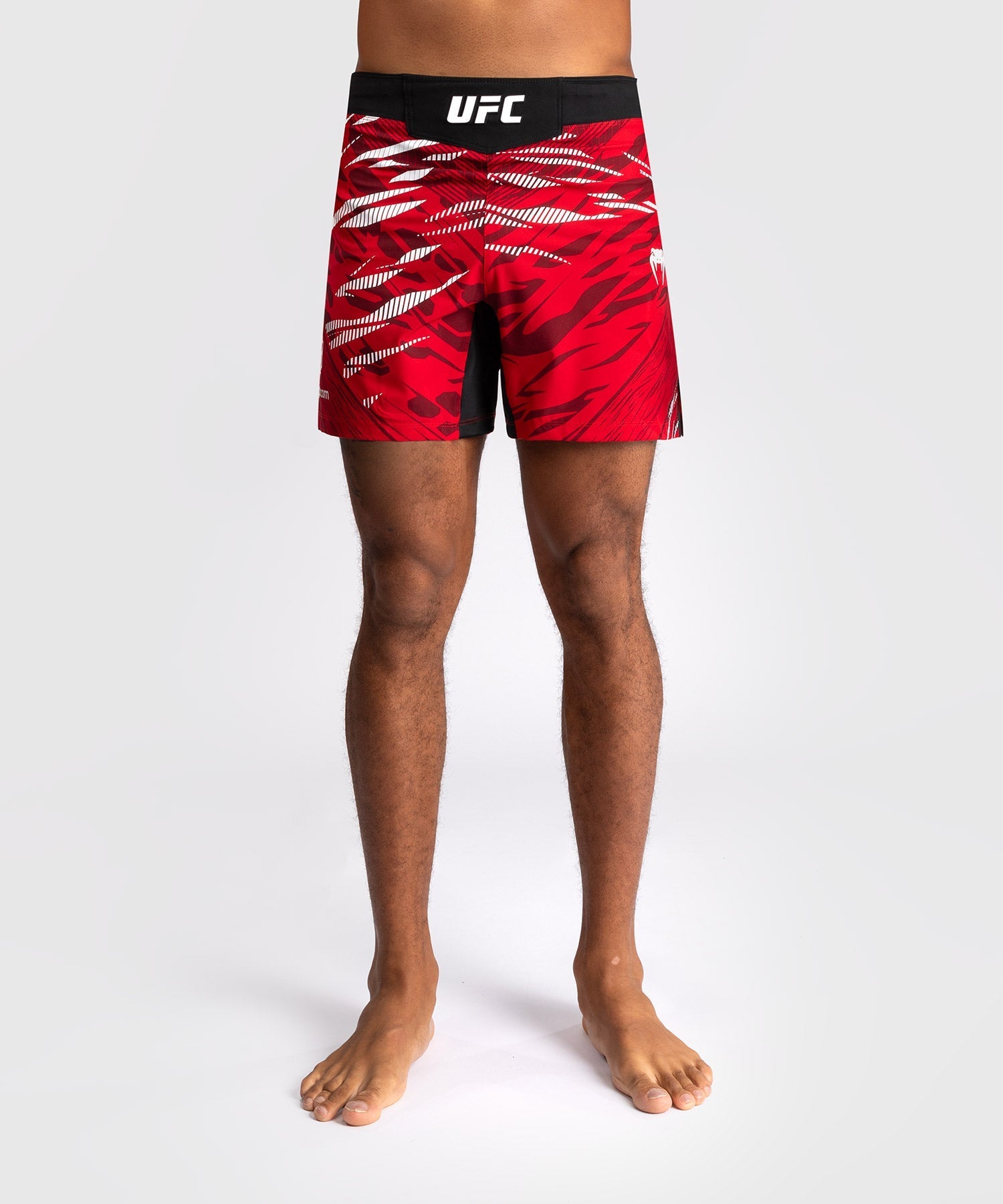 Venum UFC Fusion Authentic Men's Fight Night Shorts - Red | MMA Training & Competition | Perfect Fit for Fighters & Fitness Enthusiasts