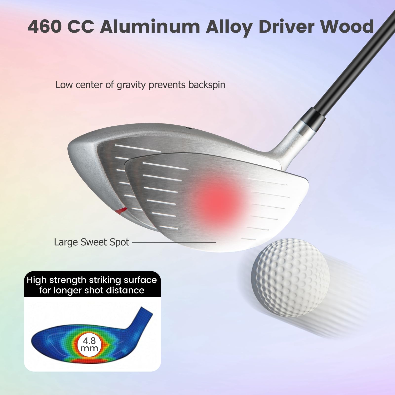 GYMAX Complete Women's Golf Club Set - 12/14 PCS Right Handed Clubs with Driver, Fairway, Hybrid, Irons, Putter & Head Covers | Perfect for Beginners & Intermediate Female Golfers | Ideal for Driving Range, Course Play & Practice Sessions