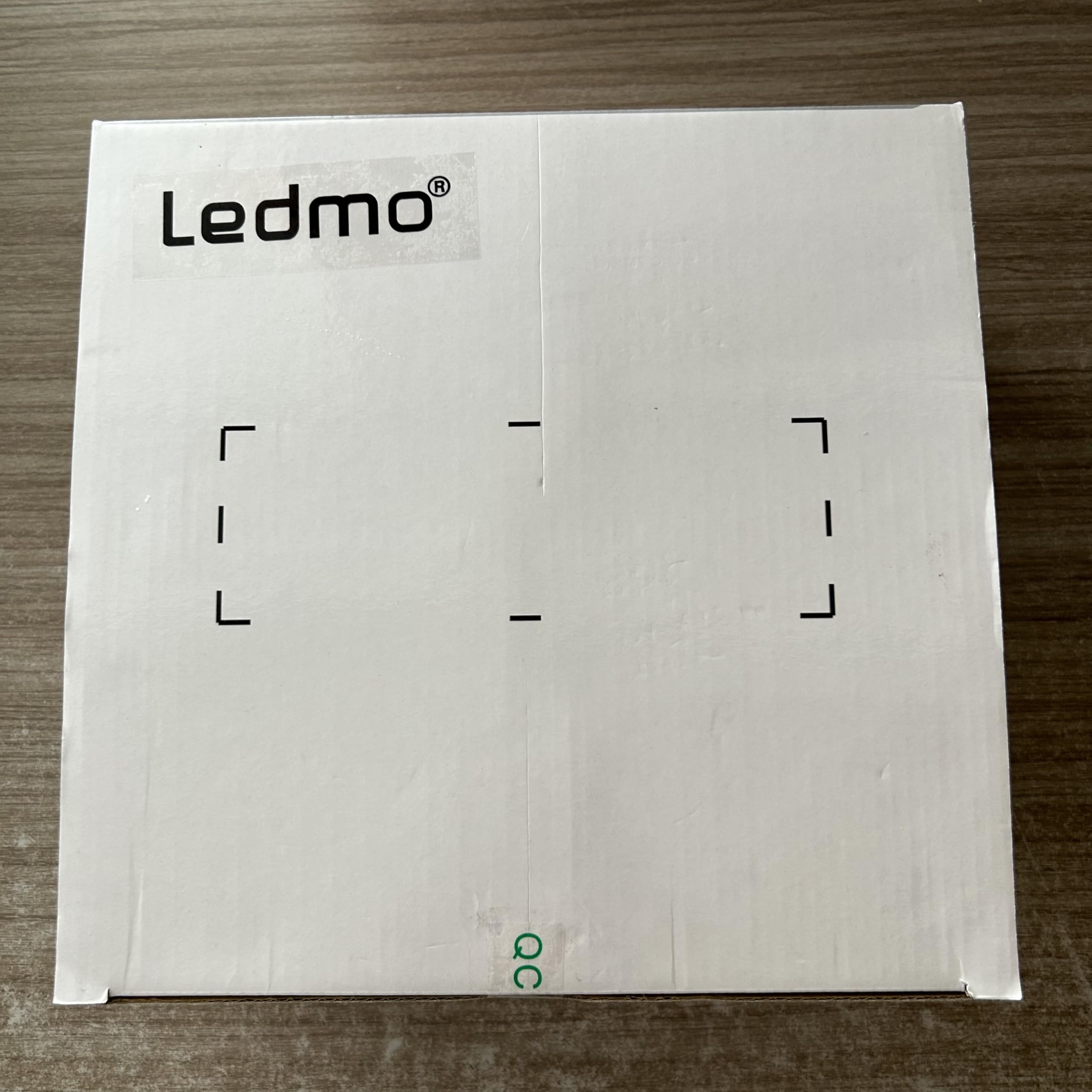 LEDMO 4 Pack 12W LED Wall Lights - 3000K Warm White, Adjustable Beam Angle, IP65 Waterproof for Indoor/Outdoor Use - Perfect for Patio, Garden, Garage & Entryway Lighting