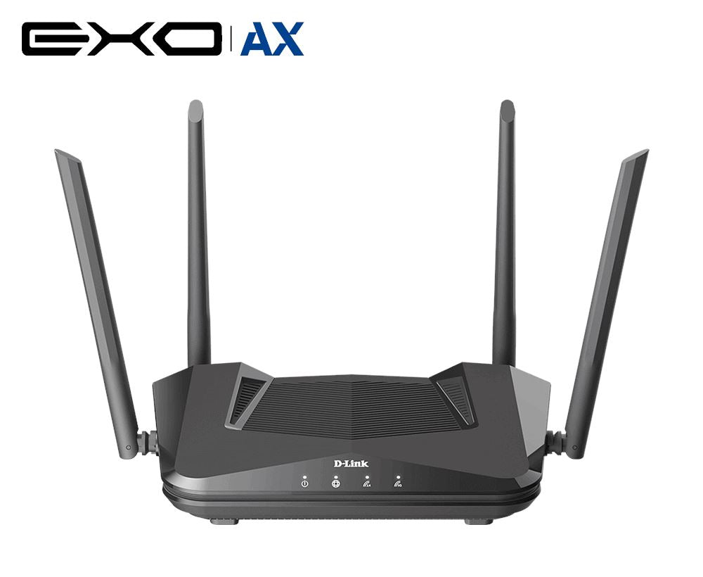 D-Link DIR-X1560 EXO AX1500 Wi-Fi 6 Router - High-Speed Wireless Internet for Gaming & Streaming | Pre-Order Now for Fast Home Network Setup