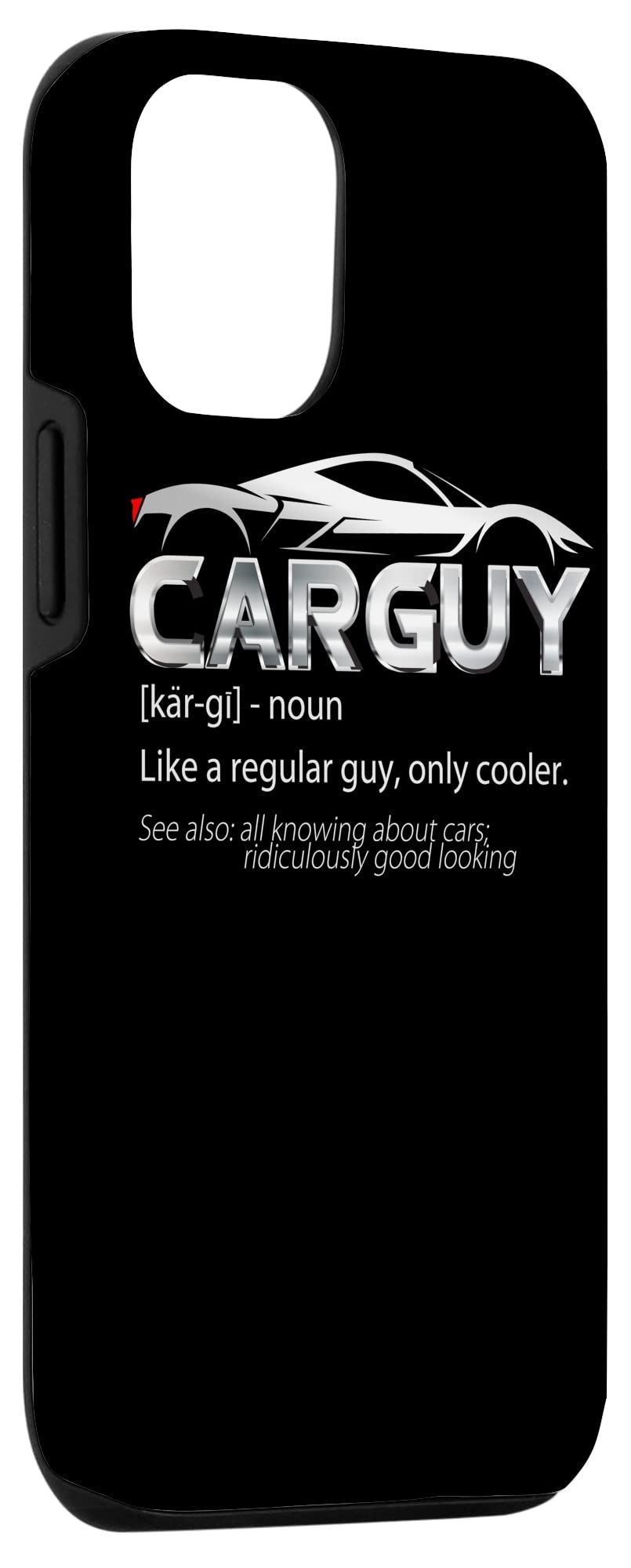 iPhone 12/12 Pro Case for Car Enthusiasts - Durable Protective Cover for Sports Cars, Racing Fans & Mechanics - Perfect Gift for Father's Day | Ideal for Daily Use, Work & Car Shows