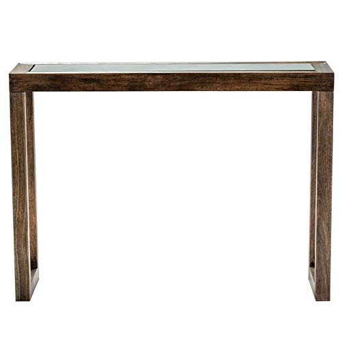 Brown Valmont Wood Console Table - Crestview Collection Evolution | Entryway, Living Room & Hallway Furniture for Home Decor