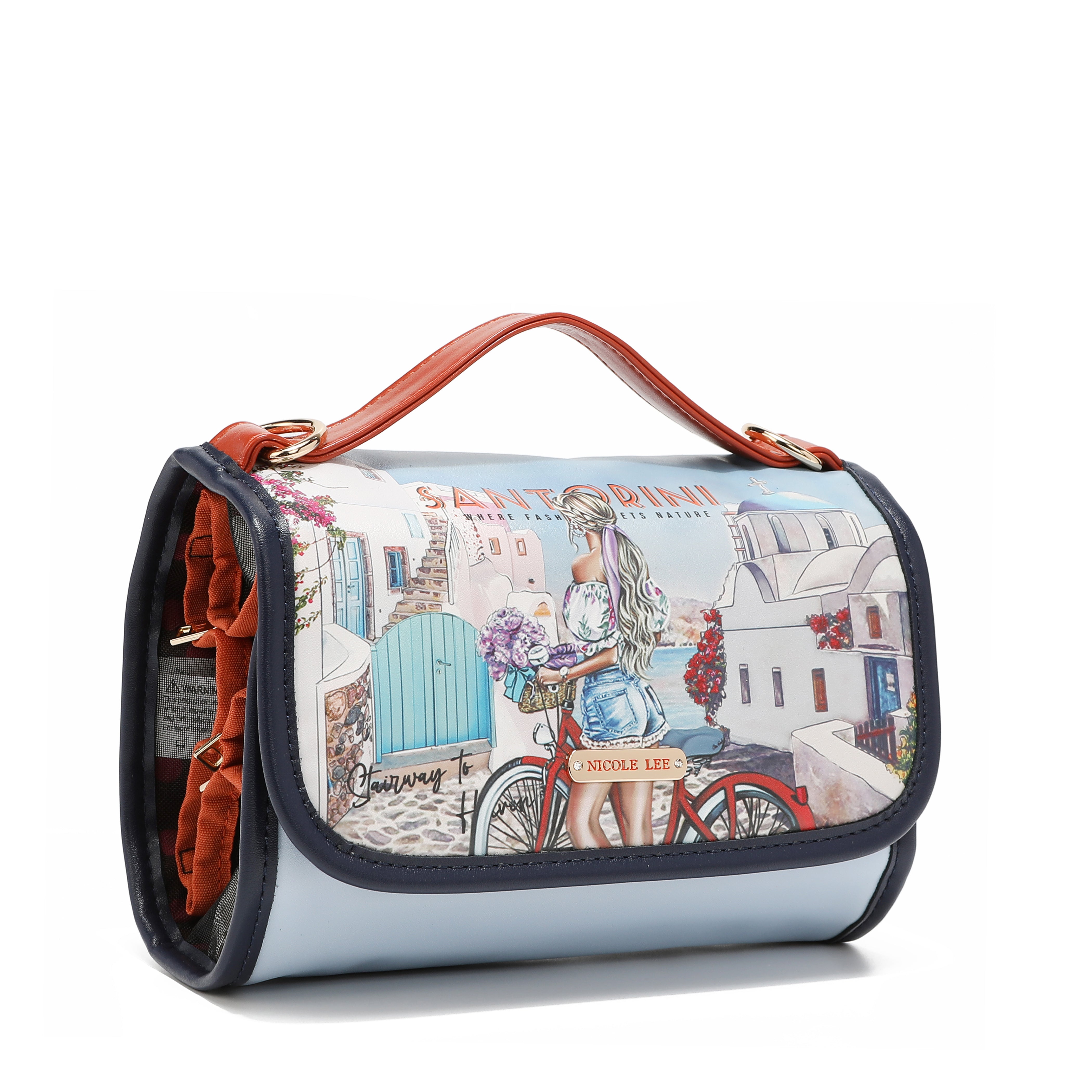 Hanging Cosmetic Travel Bag - Waterproof Makeup Organizer with Multiple Pockets for Toiletries, Perfect for Travel, Gym, and Daily Use