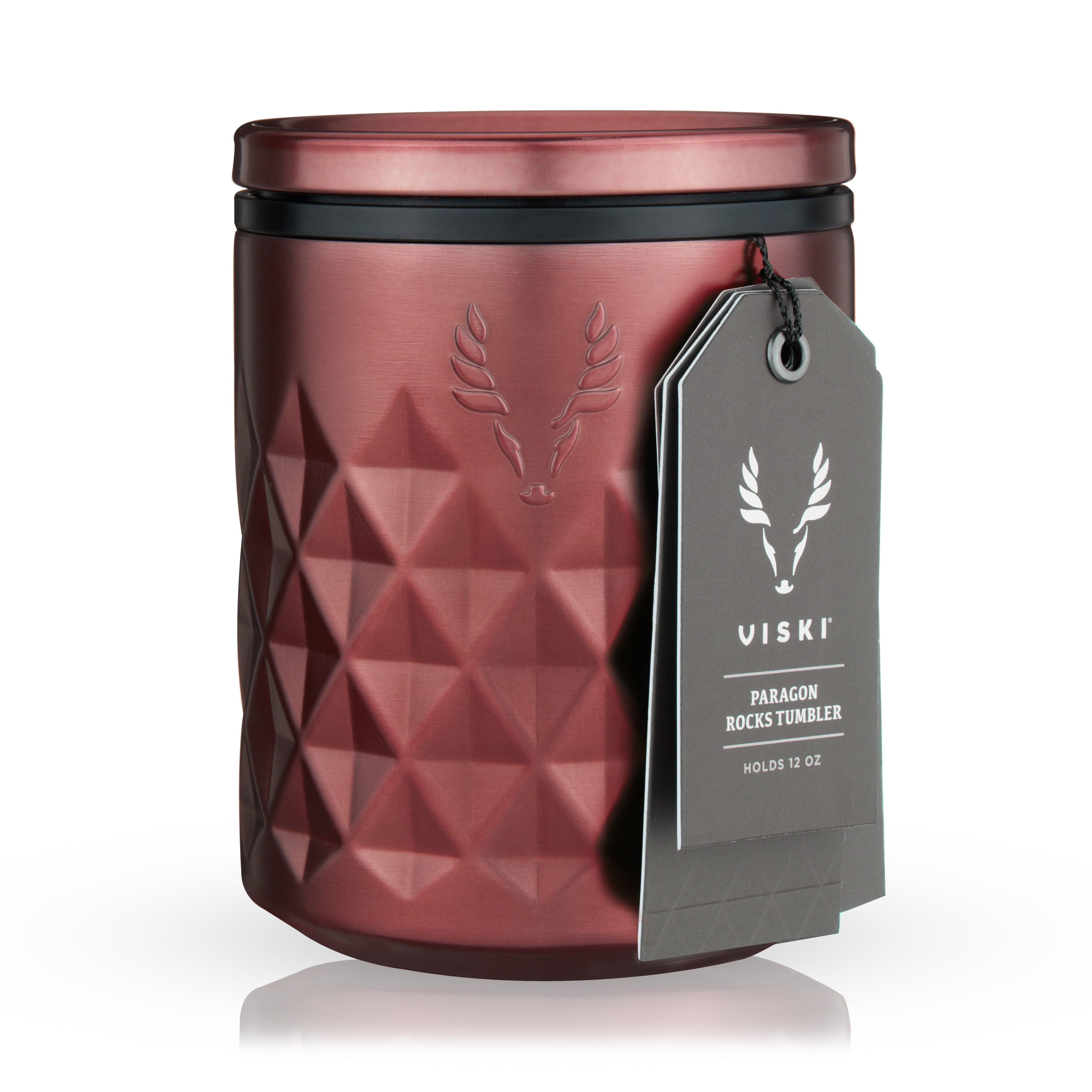 Vintage Rose Stainless Steel Rocks Tumbler - 20oz Insulated Travel Mug for Coffee & Cocktails | Perfect for Camping, Office & Outdoor Adventures