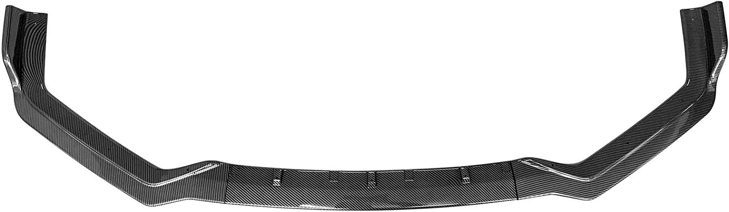 2018-2023 Infiniti Q50 Sport Front Lip Spoiler - 3 Piece Style Aggressive Body Kit - Perfect for Car Enthusiasts & Street Racing Upgrades