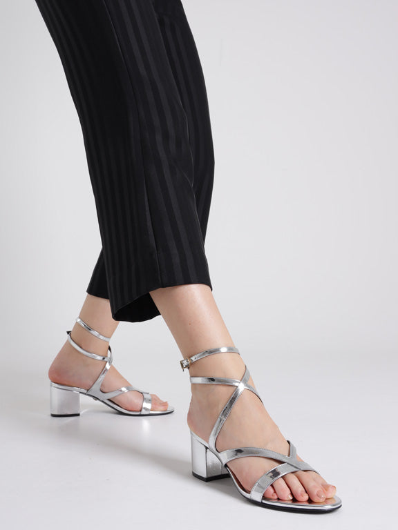 Stephanie Mid Block Heel Sandals for Women - Comfortable Summer Casual Shoes | Perfect for Beach, Vacation, and Everyday Wear