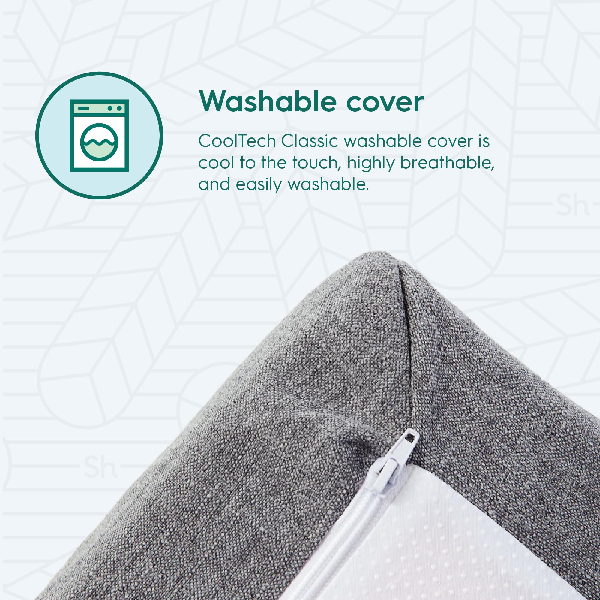 Premium Cooling Gel Memory Foam Mattress Topper Twin XL (38x80 inches) - 2'' Thick for Back Pain Relief, Washable Cover | Ideal for College Dorm Rooms, Hot Sleepers & Pressure Point Relief