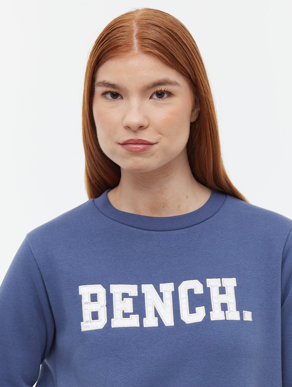 Urlenne Collegiate Logo Crew Neck Sweatshirt Dress - Women's Casual Pullover Hoodie for School Spirit & Game Day Outfits