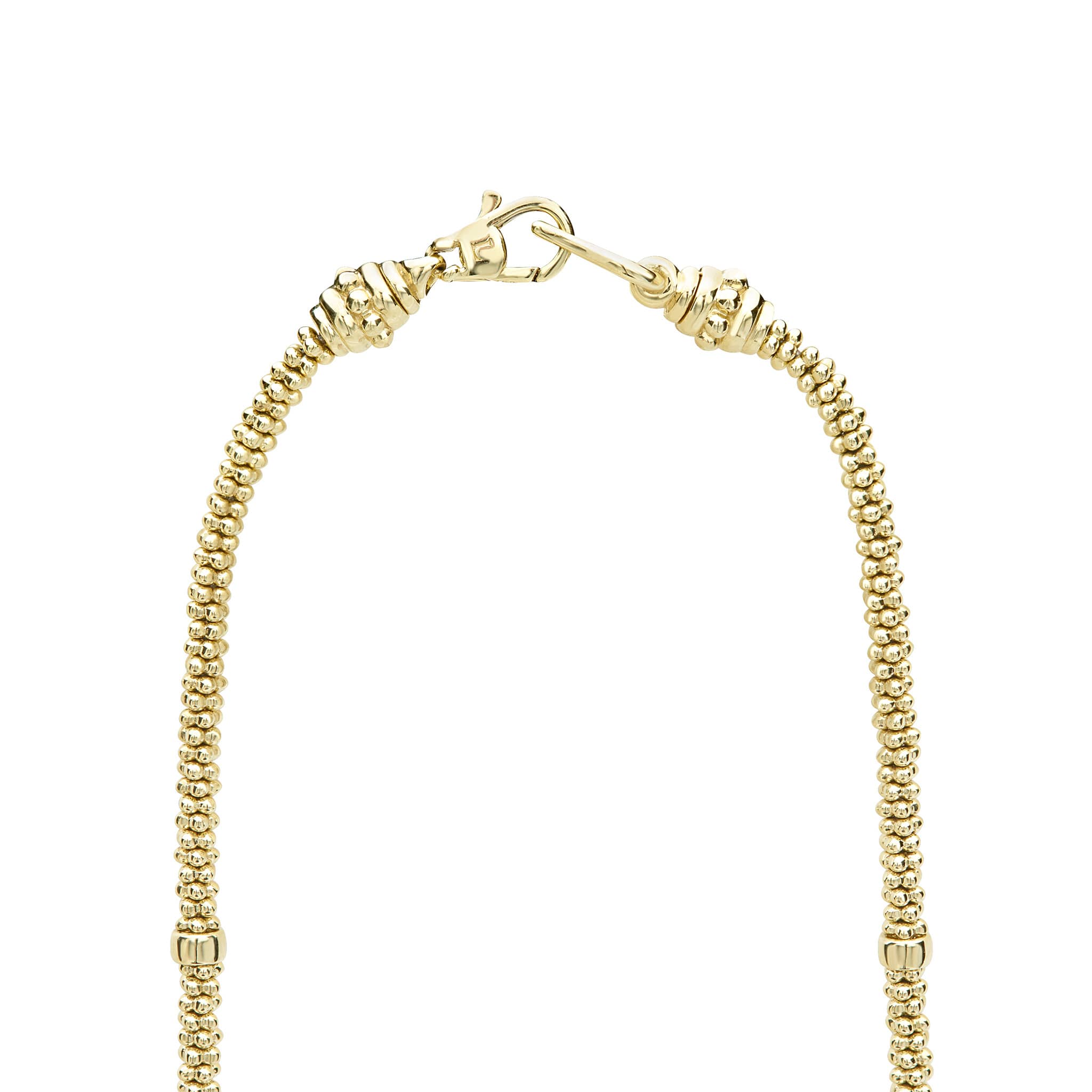 Luxury 18K Gold Plated Diamond Caviar Necklace for Women - Elegant Evening Party & Wedding Jewelry Gift