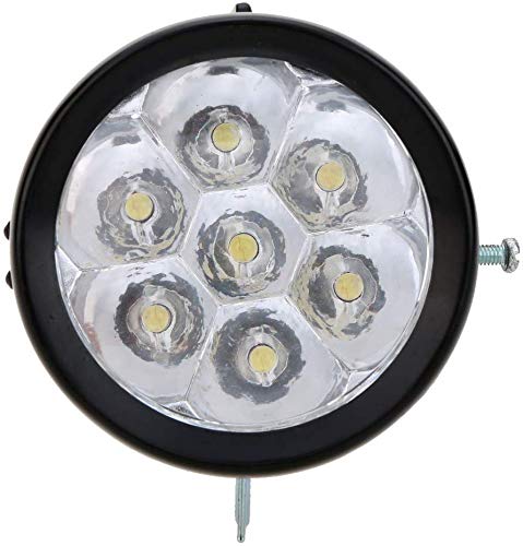 KORADA Vintage Retro Bicycle Front Light - 7 LED Fixie Bike Headlight with Mounting Bracket | Perfect for Night Cycling, Urban Commuting & Vintage Bike Restoration