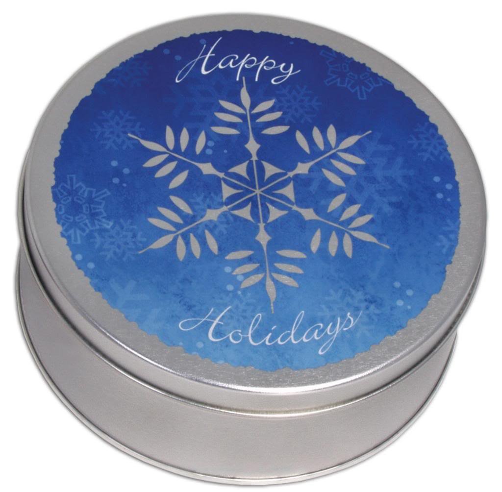 Scott's Cakes Milk Chocolate Covered Oreos - Premium Holiday Treats in Decorative Snowflake Tin | Perfect for Christmas Gifts, Party Favors & Dessert Platters
