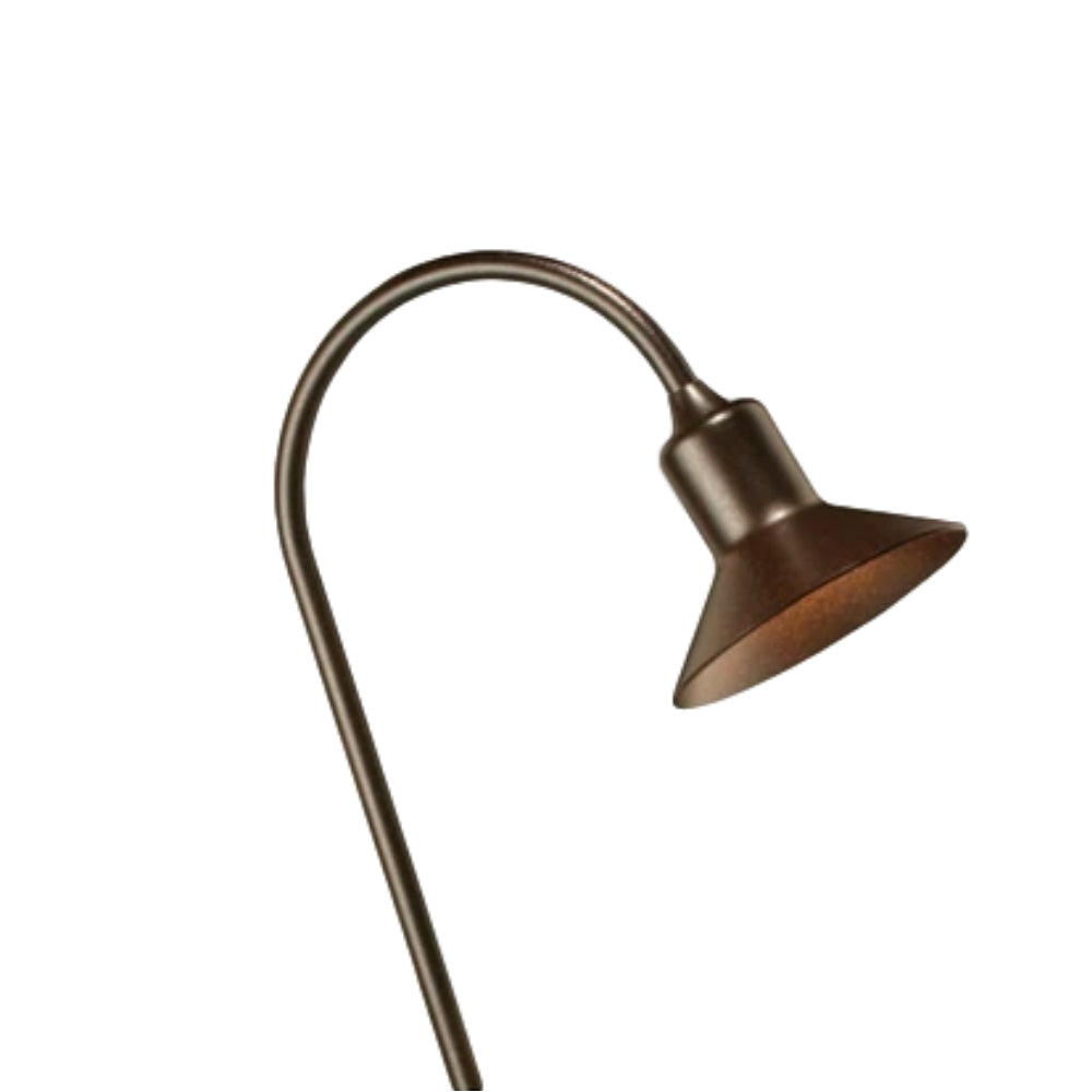 FX AL25BZ 25W Halogen Bronze Path Light - Outdoor Landscape Lighting for Garden, Walkway, and Driveway Illumination