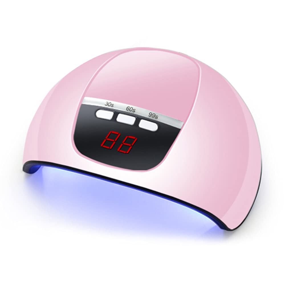 **PEKDI 54W UV LED Nail Lamp Dryer - Professional Manicure & Gel Polish Curing Machine with Timer - Perfect for Home & Salon Nail Art DIY**
