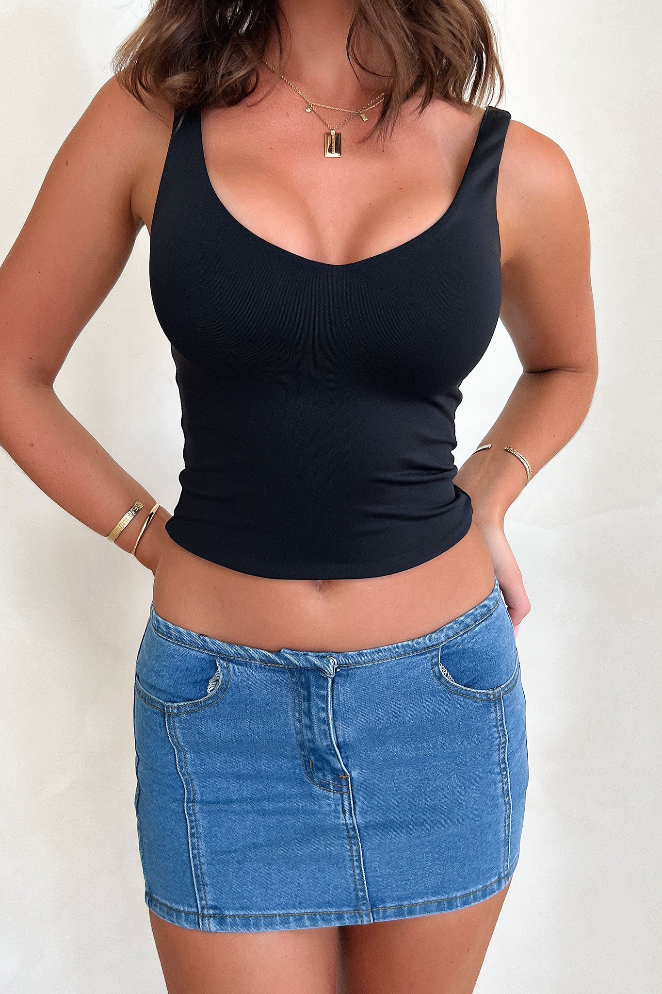 Lilia Top for Women - Elegant Black Blouse for Casual & Office Wear | Perfect for Everyday Outfits & Professional Looks