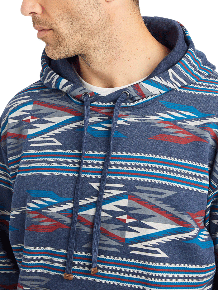 Ariat Men's All Over Print Chimayo Hoodie - Multi Print Design for Outdoor Activities & Casual Wear