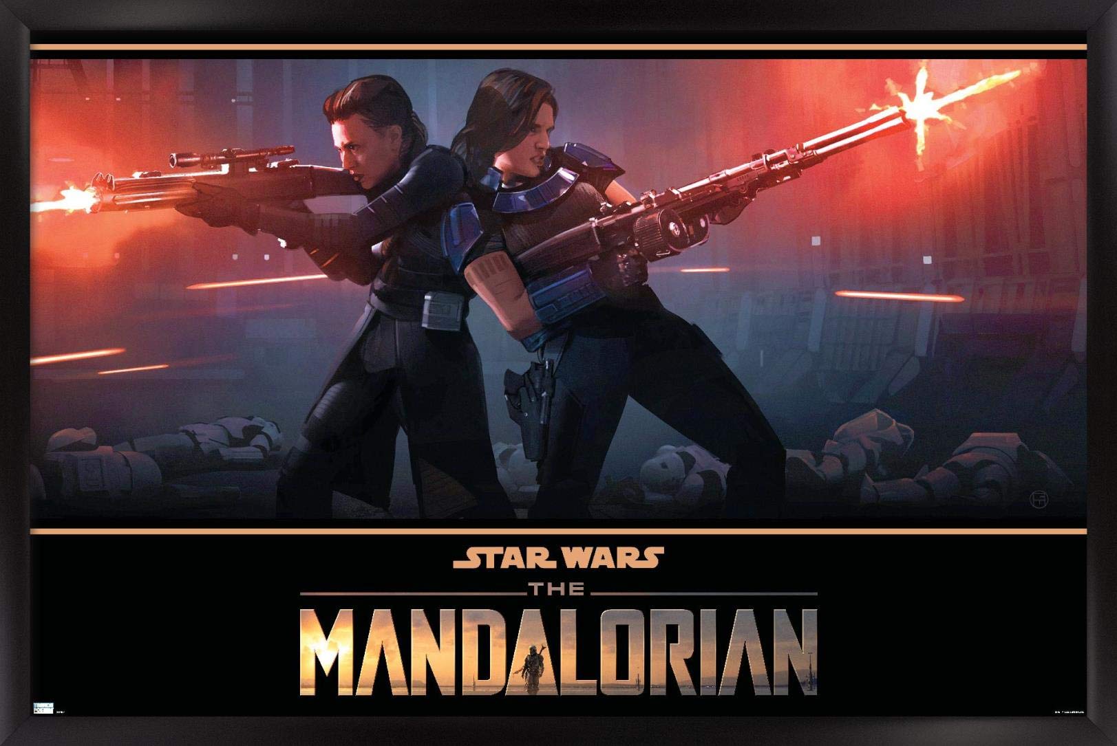 Trends International Star Wars: The Mandalorian Season 2 - Back to Back Wall Poster, 34