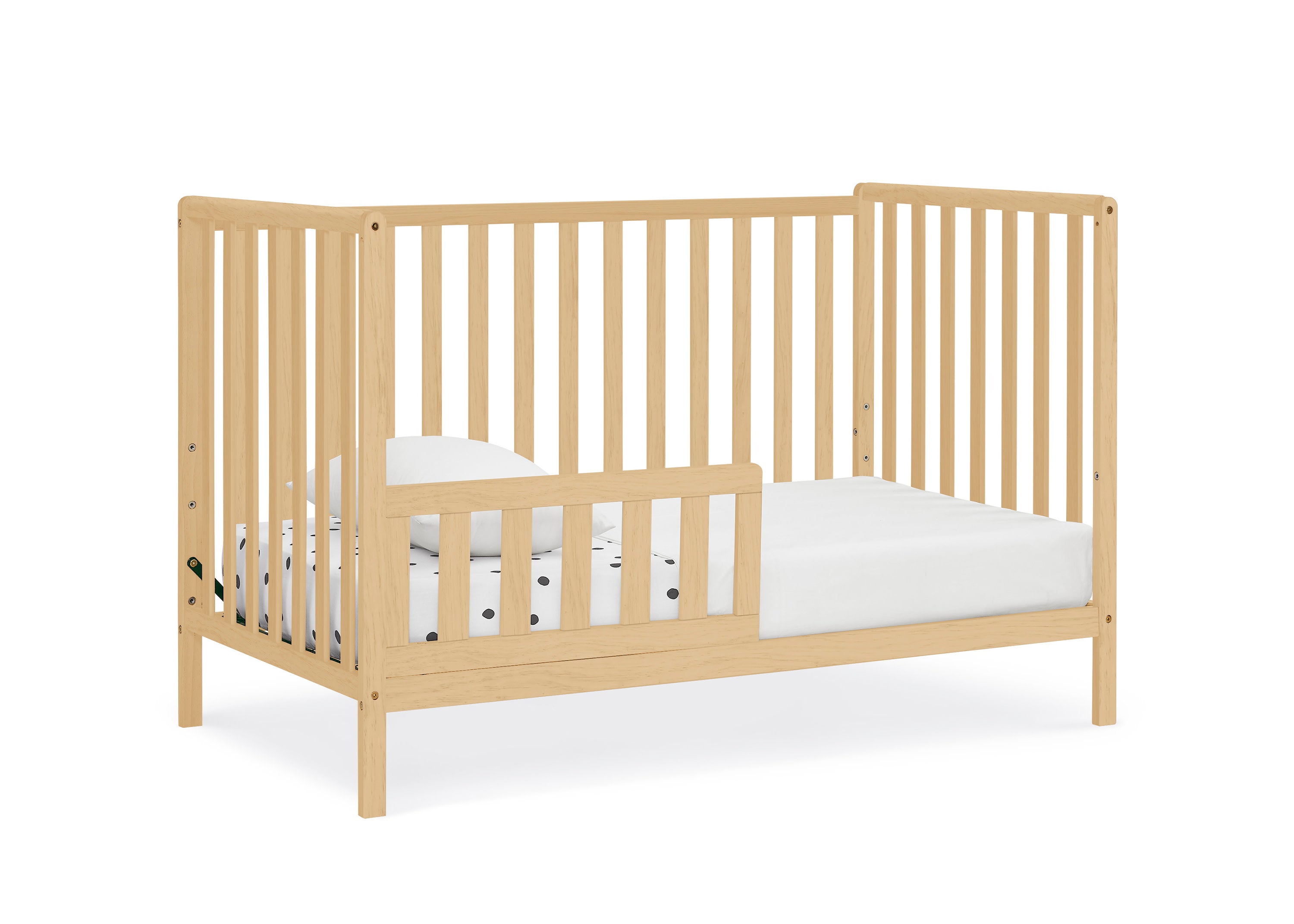 Heartland 4-in-1 Convertible Baby Crib - Toddler Bed, Daybed & Full-Size Bed - Safe Nursery Furniture for Newborn to Adult - Perfect for Baby Rooms, Daycare Centers & Guest Bedrooms