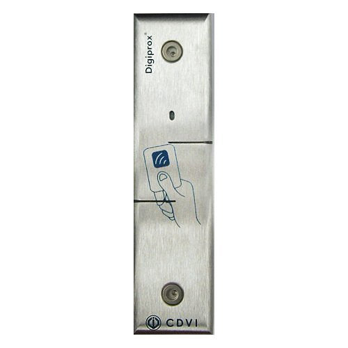 CDVI DGLI F WLC26 Multi-Technology Wiegand Proximity Card Reader - 125kHz Mullion Mount, Vandal Resistant - Secure Access Control for Offices, Hotels & Gated Communities