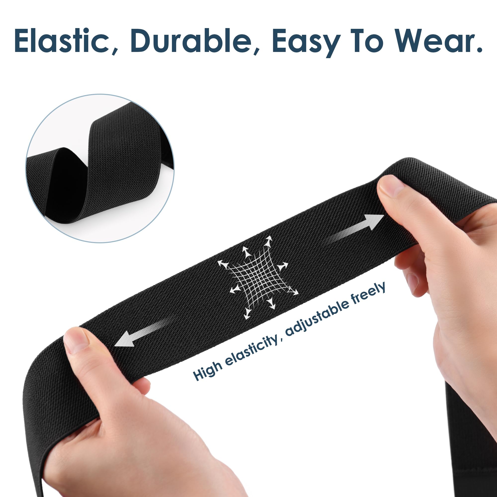 Travel Inspira Adjustable Elastic Luggage Belt for Suitcases & Carry-On Bags - Secure, Stylish & Easy-to-Use Travel Accessory for Airplane, Train & Vacation Packing
