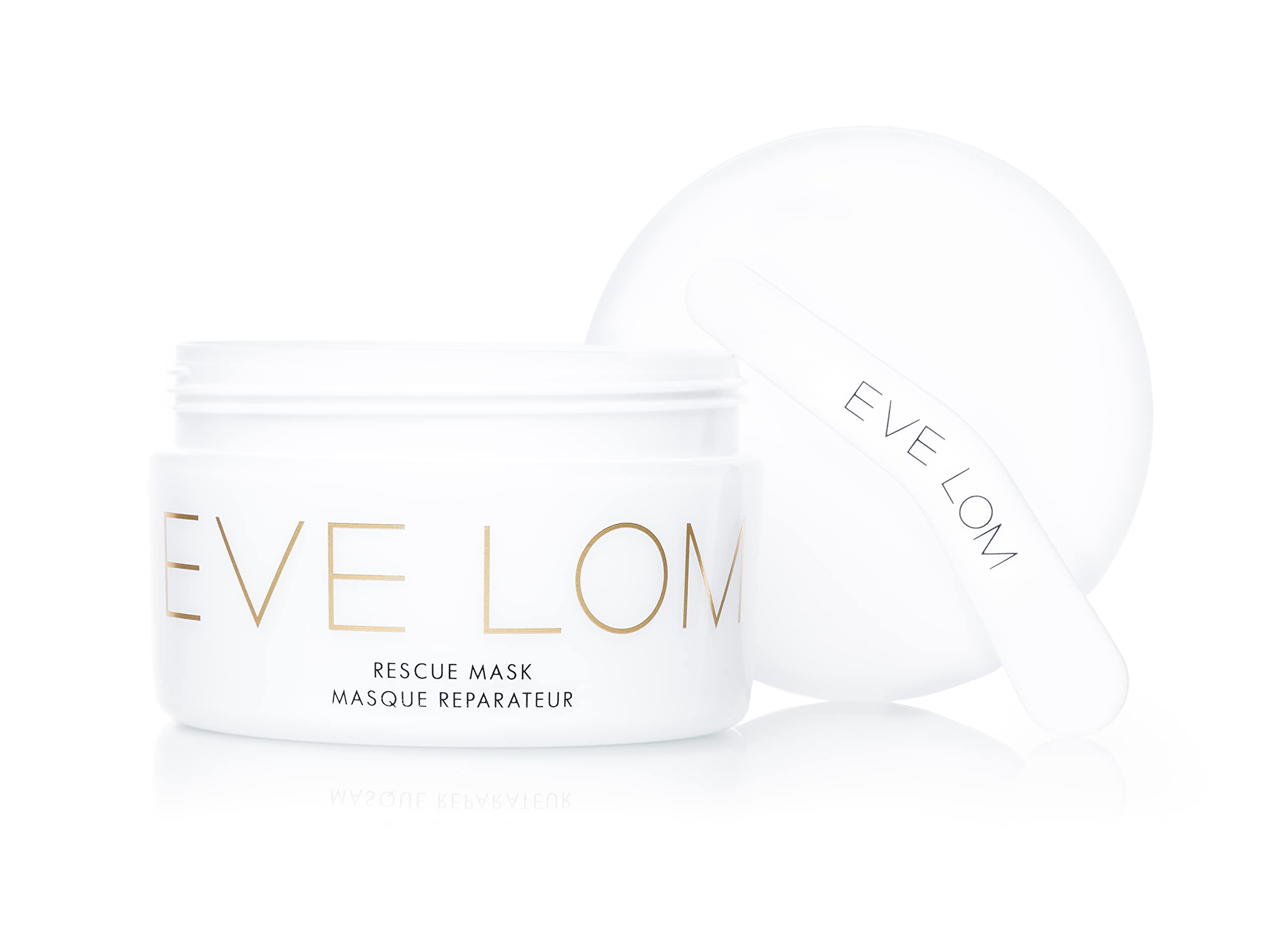 EVE LOM Rescue Mask - Purifying & Hydrating Facial Mask with Honey & Kaolin Clay | Deep Cleansing, 72-Hour Moisture | For Glowing Skin - Perfect for Spa Nights & Self-Care Routines