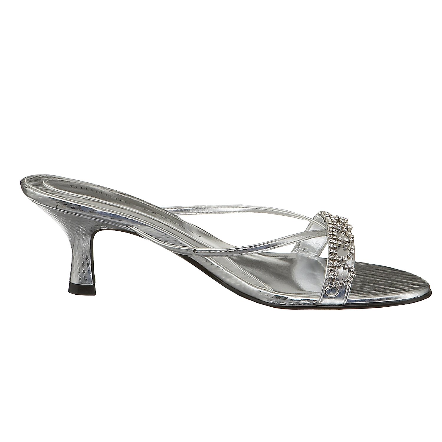 Chinese Laundry Women's Jello Low Heel Slide Sandals - Comfortable Summer Casual Shoes for Beach, Pool, and Vacation Wear
